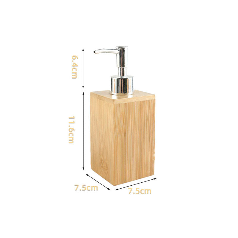 Bamboo Soap Dispenser Bottle