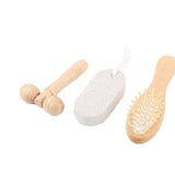 Heart Wood Tray Massage Bath Kit