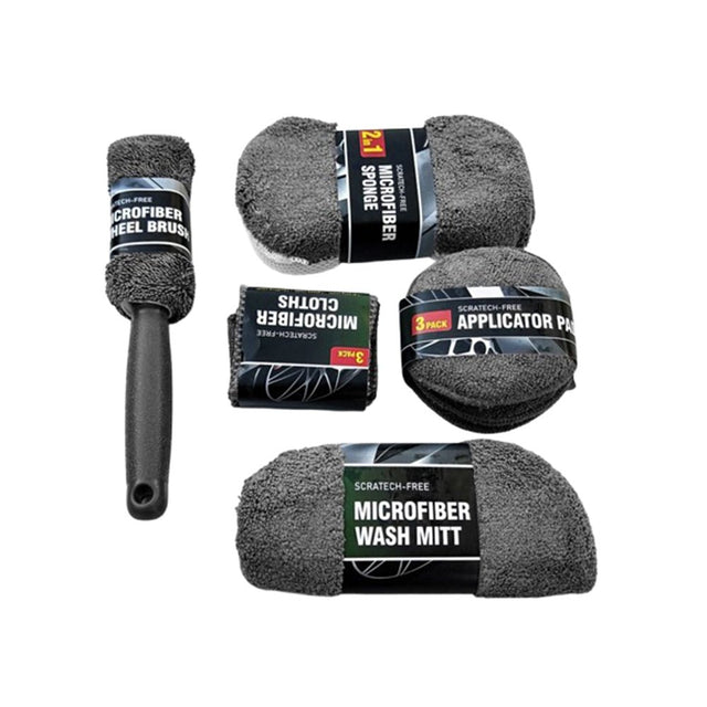 9 - piece Car Wash & Cleaning Kit - Yorkn Inc✅