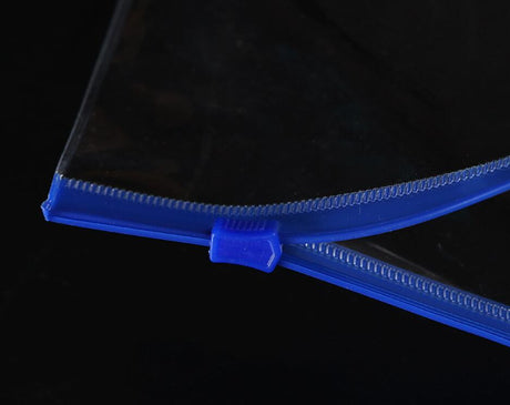 A Clear Vinyl Bag With An Emerald Green S - Yorkn Inc✅