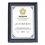 A5 Certificate Frame - Yorkn Inc✅