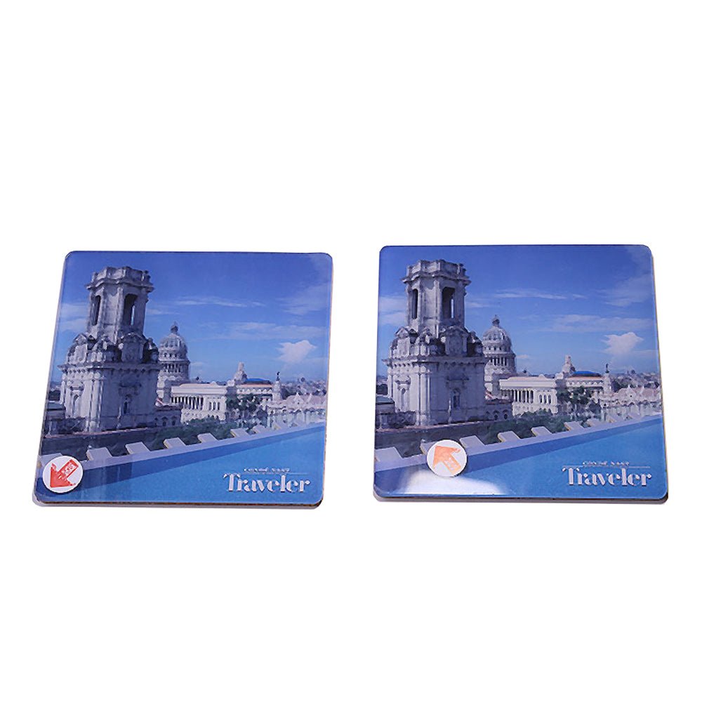 Acrylic & Cork Coaster - Yorkn Inc✅