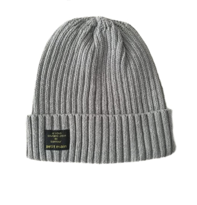 Acrylic Knit Cuff Beanie Cap - Yorkn Inc✅