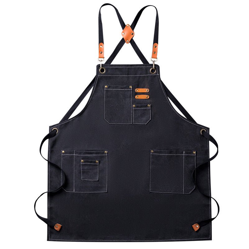 Adjustable Denim Bib Work Apron - Yorkn Inc✅