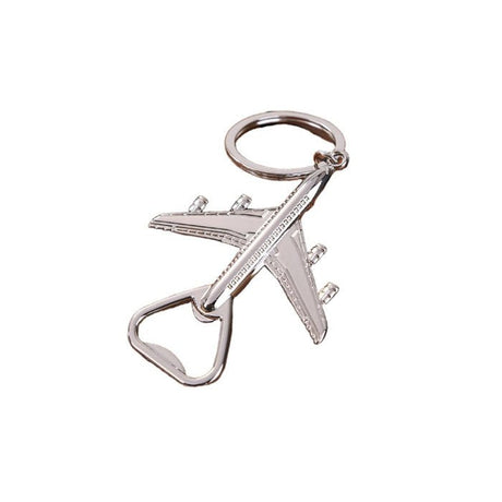 Airplane Bottle Opener Keychain - Yorkn Inc✅