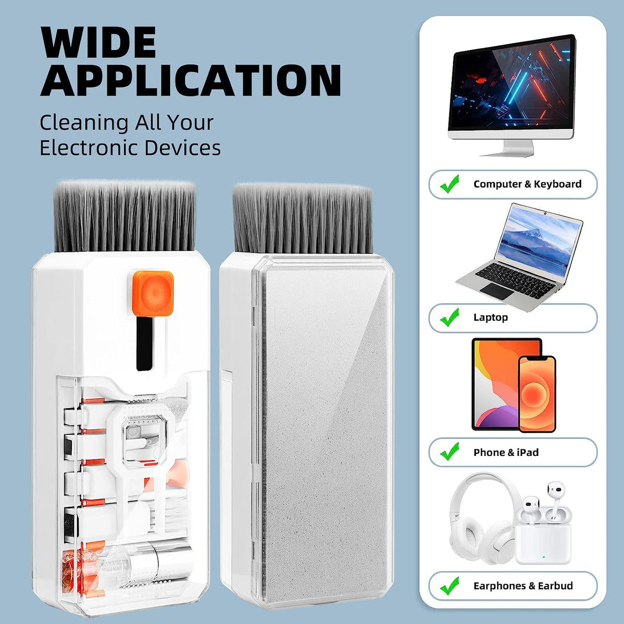 All - in - 1 Laptop Keyboard Cleaning Set - Yorkn Inc✅