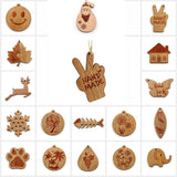 Animal Leaf House Shaped Wooden Tag - Yorkn Inc✅