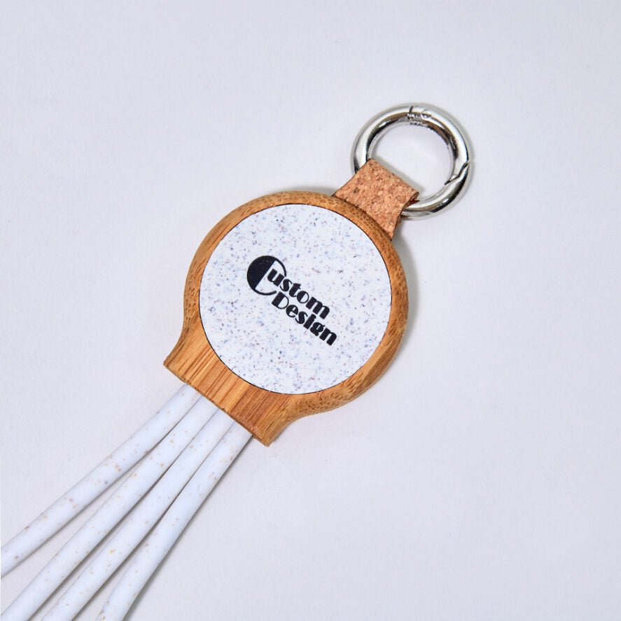 Bamboo 3 - in - 1 6" Charging Cable - Yorkn Inc✅