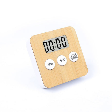 Bamboo Digital Timer - Yorkn Inc✅
