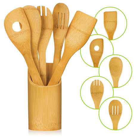Bamboo Kitchen Set - Yorkn Inc✅