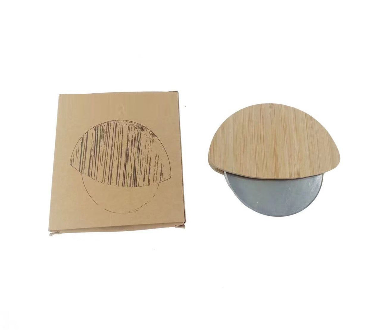 Bamboo Pizza Cutter - Yorkn Inc✅