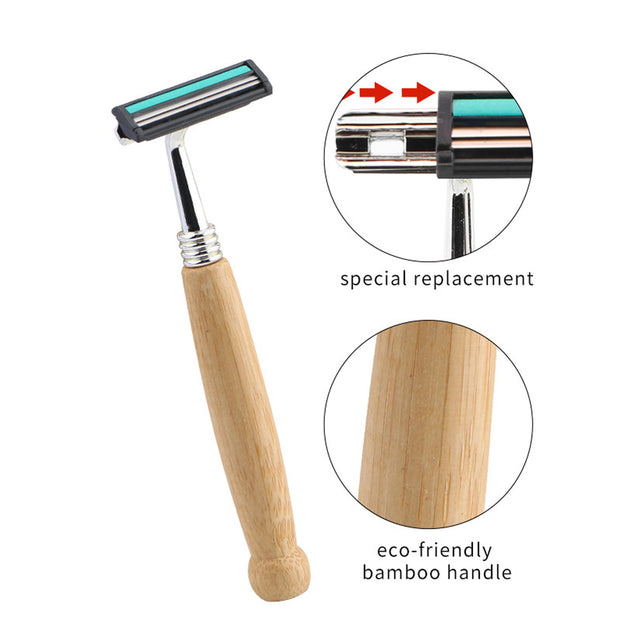 Bamboo Shaver Razor - Yorkn Inc✅
