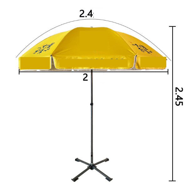 Beach Umbrella With Base - Yorkn Inc✅