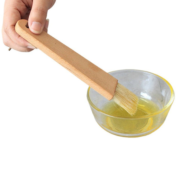 Beechwood Flat Pastry Brushes - Yorkn Inc✅