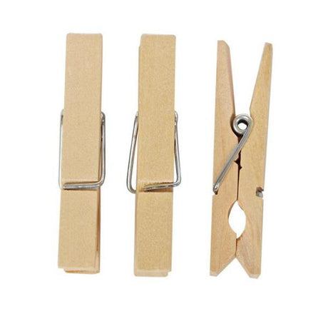 Birch Wooden Clothpin - Yorkn Inc✅
