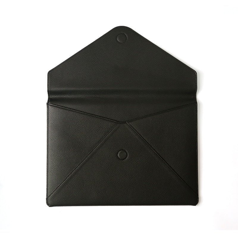 Black Pu Envelope Laptop Bag - Yorkn Inc✅