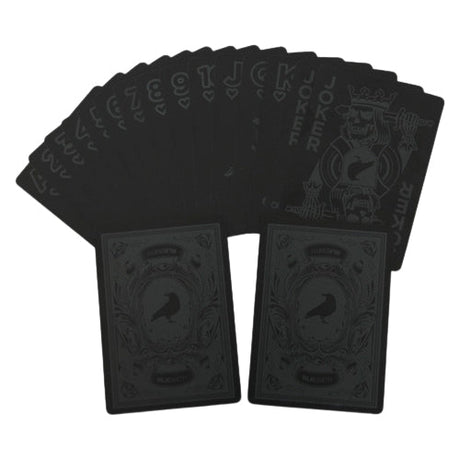 Black Pvc Playing Cards - Yorkn Inc✅