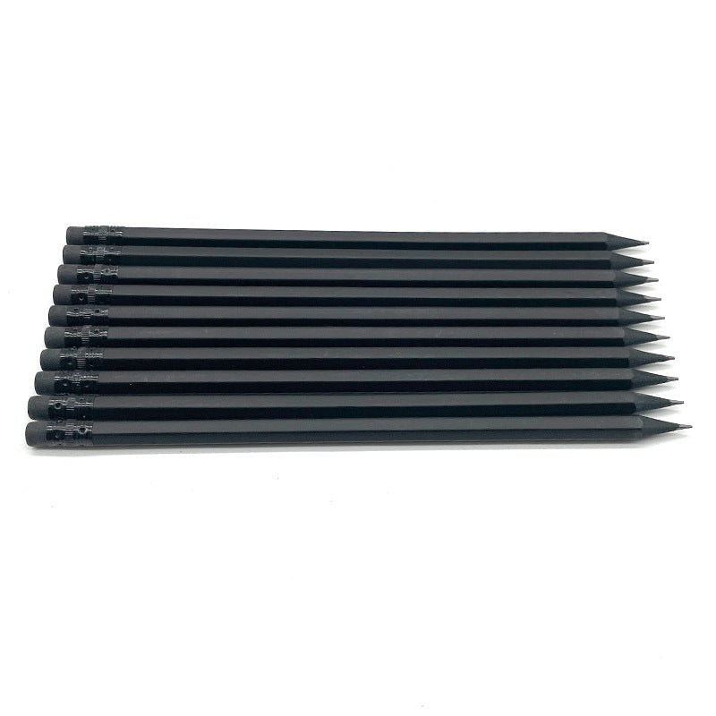 Black Wood With Eraser Pencil - Yorkn Inc✅