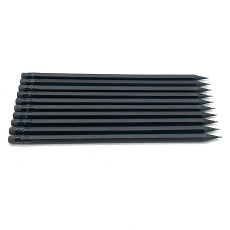 Black Wood With Eraser Pencil - Yorkn Inc✅