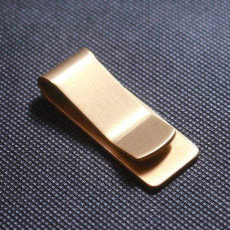 Brass Money Clip Wallet Credit Card Cash Holder Clip - Yorkn Inc✅