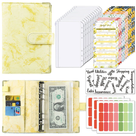 Budget Binder With Zipper Envelope - Yorkn Inc✅