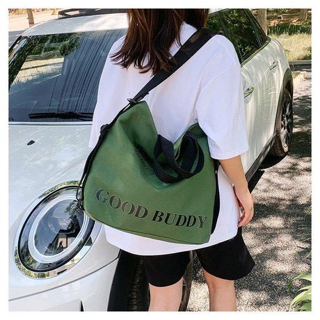 Canvas Backpack Hand Bag And Shoulder Bag - Yorkn Inc✅