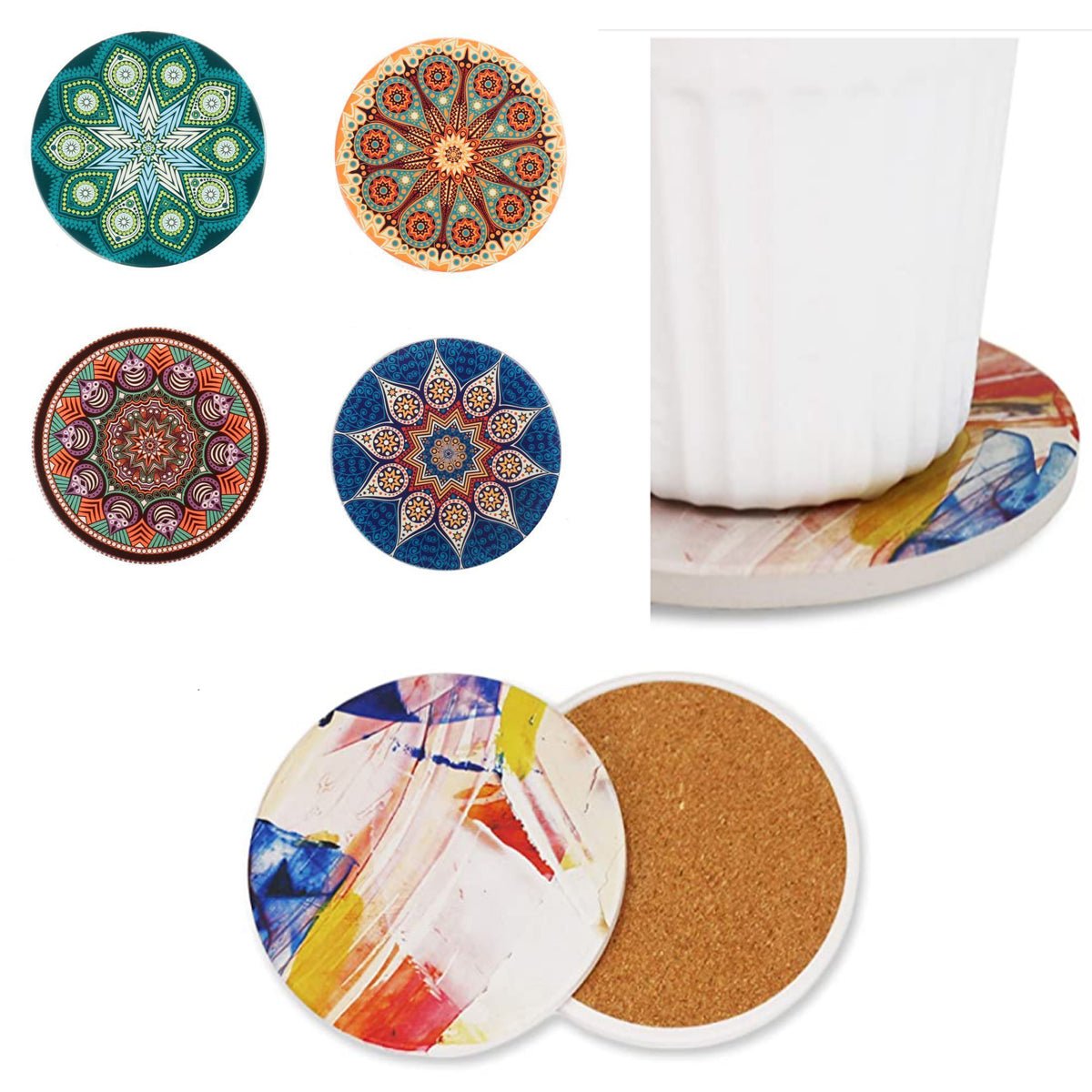 Ceramic Coasters - Yorkn Inc✅