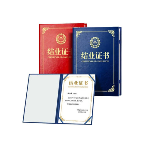 Certificate Holder With Paper - Yorkn Inc✅