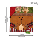 Christmas Chair Back Cover Santa Claus - Yorkn Inc✅