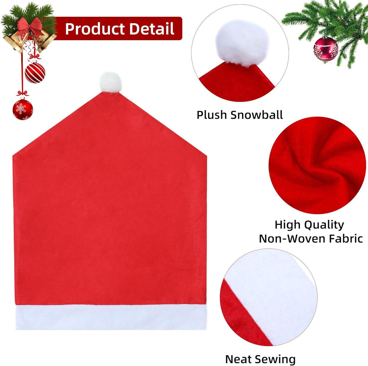 Christmas Chair Cover - Yorkn Inc✅