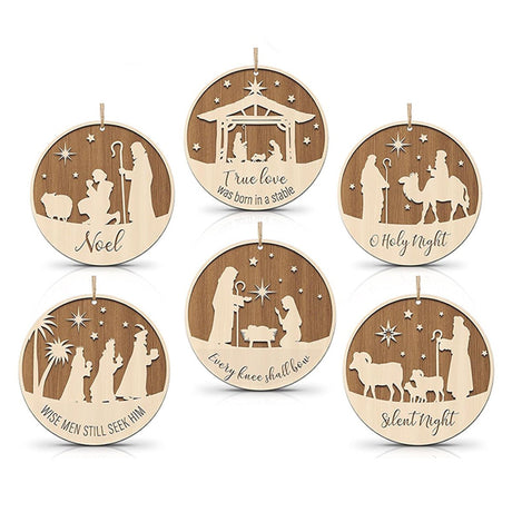 Christmas Nativity Scene Ornaments Kit - Yorkn Inc✅