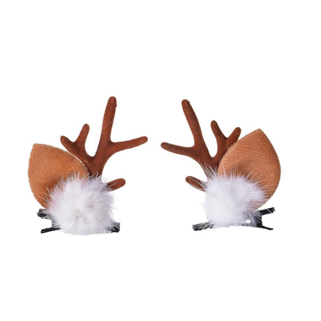 Christmas Reindeer Antlers Headband Hairp - Yorkn Inc✅