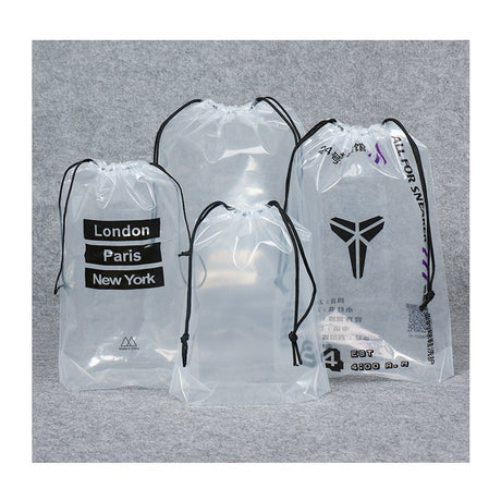 Clear Drawstring Bags - Yorkn Inc✅