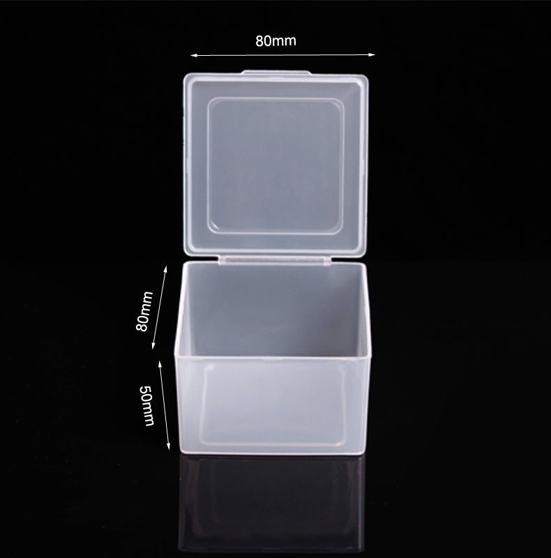 Clear Plastic Container With A Lid - Yorkn Inc✅