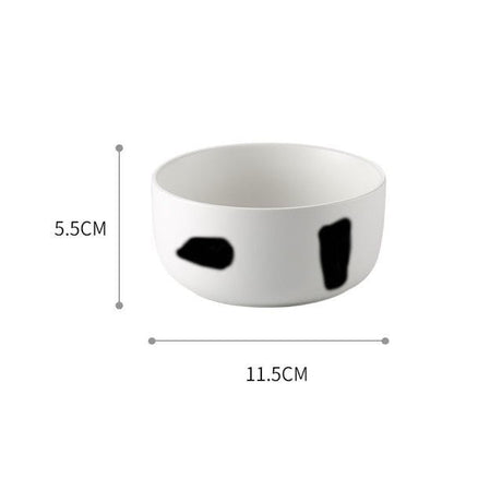 Cow Print Ceramic Bowl - Yorkn Inc✅