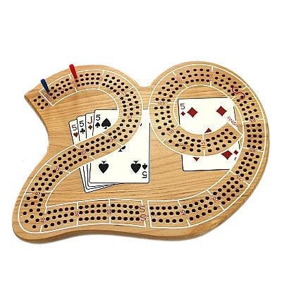 Cribbage Wooden Chessboard - Yorkn Inc✅
