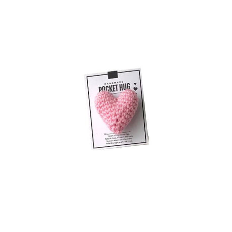 Crocheted Heart Pocket Hug - Yorkn Inc✅