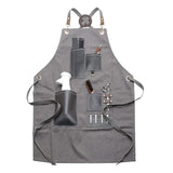 Cross - back Tie Canvas Apron - Yorkn Inc✅