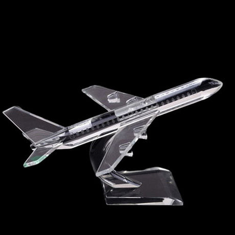 Crystal Airplane Model - Yorkn Inc✅