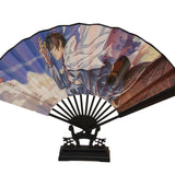 Custom Bamboo Folded Fan - Yorkn Inc✅