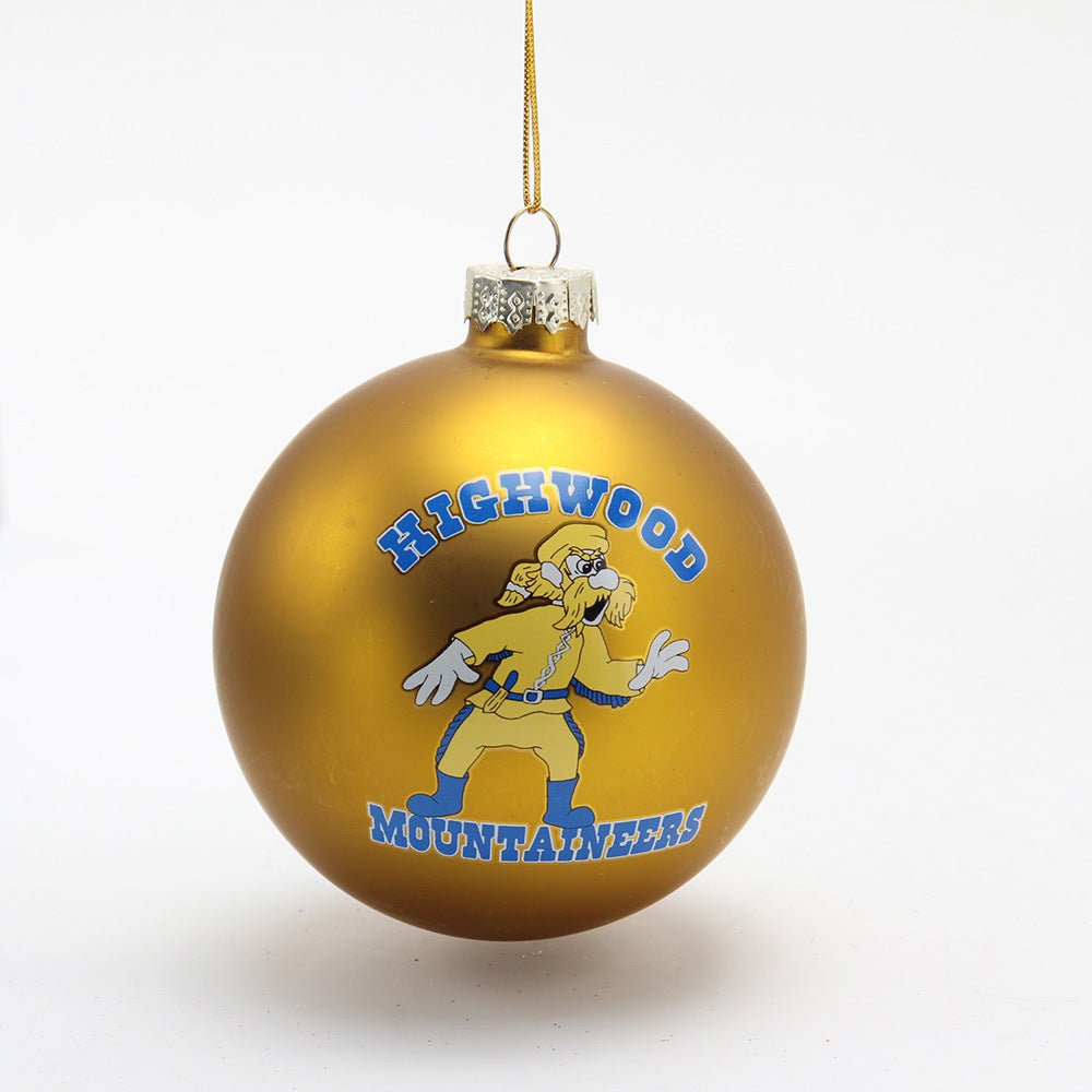 Custom Color Logo Gass Christmas Ball - Yorkn Inc✅