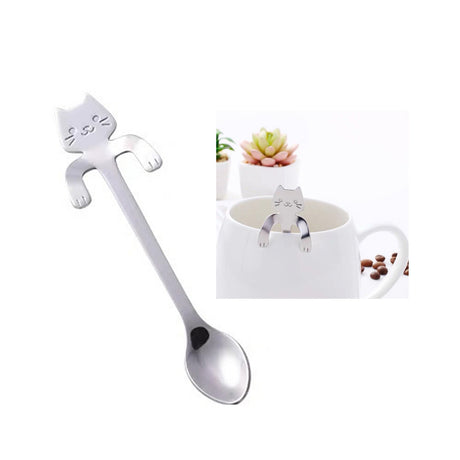 Cute Cat Coffee Spoon - Yorkn Inc✅