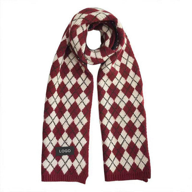 Diamond Lattice Double - sided Scarf - Yorkn Inc✅