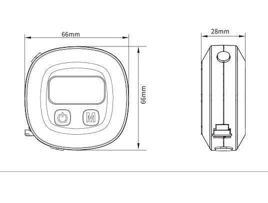 Digital Body Measuring Tape - Yorkn Inc✅