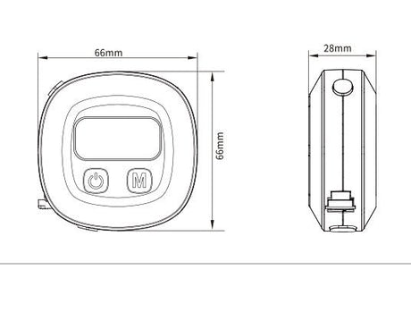Digital Body Measuring Tape - Yorkn Inc✅