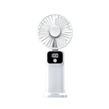 Digital Display Handheld Fan With Base - Yorkn Inc✅