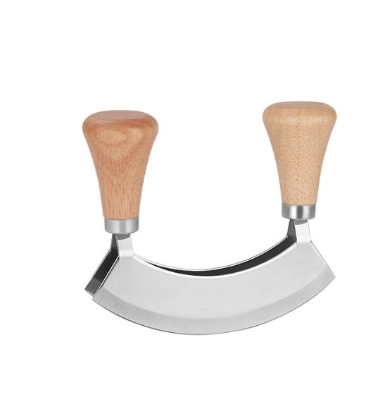 Double Blade Mincing Knife - Yorkn Inc✅