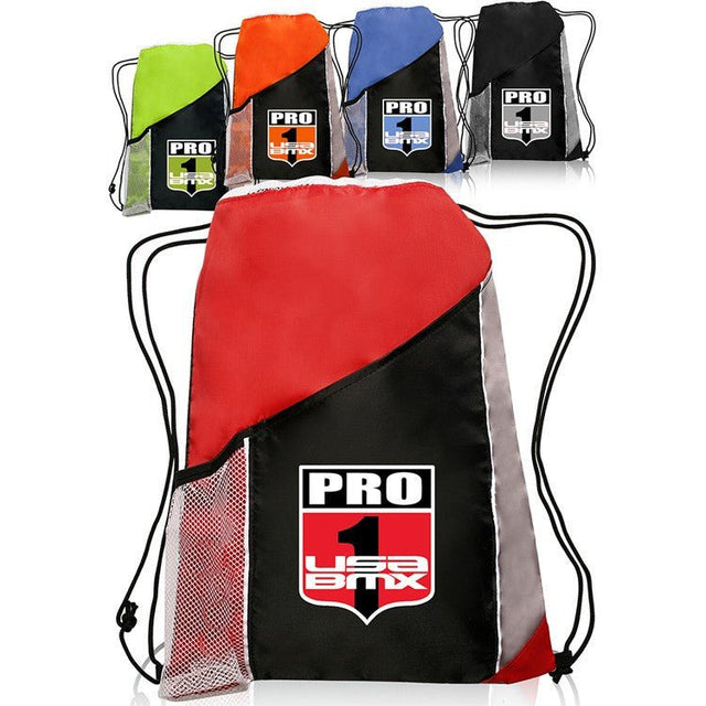 Drawstring Backpack With Zipper - Yorkn Inc✅