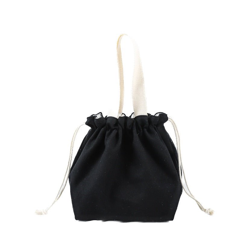 Drawstring Canvas Handbag - Yorkn Inc✅