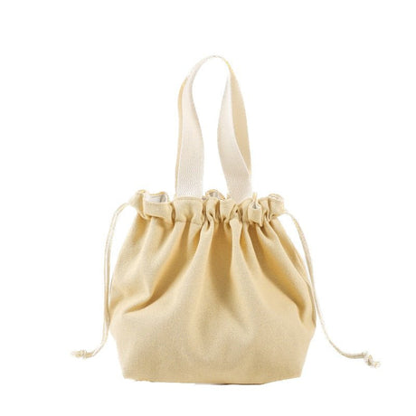 Drawstring Canvas Handbag - Yorkn Inc✅